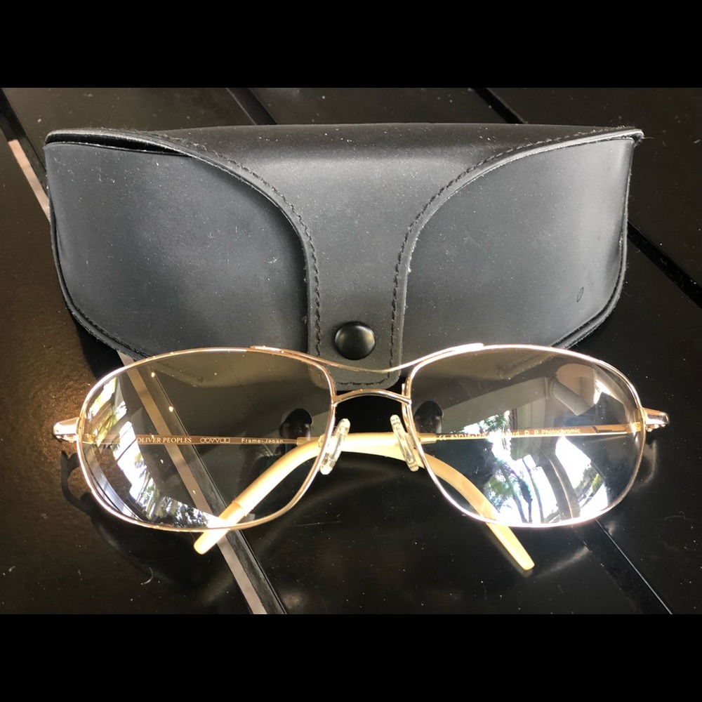 Oliver Peoples Vanguard Photochromic Sunglasses.